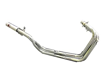 ナカノ管 ジェイド250用 jade250 ナカガニ 新品ジェイド250 ナカガニ管 50πマフラー 薄型メッキ JADE